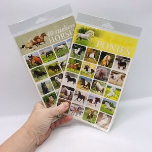 600 Stickers For Student Rewards Scrapbooking Homeschool Stickers Horses Ponies